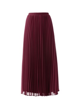 Matalan Burgundy Pleat Maxi Skirt £20