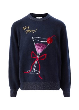 Matalan Cocktail Novelty Xmas Jumper £22