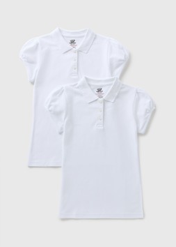 Matalan Easy Dressing 2 Pack Polos from £4