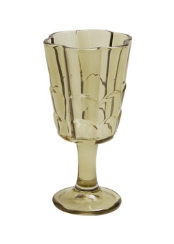 Matalan Floral Wine Glass £4.50