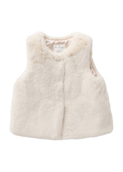 Matalan Girls Faux Fur Gilet from £12