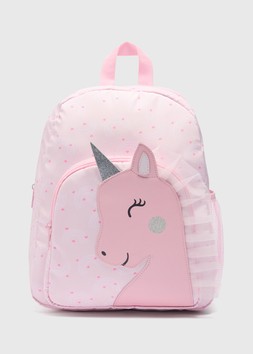 Matalan Girls Pink Unicorn Backpack £14