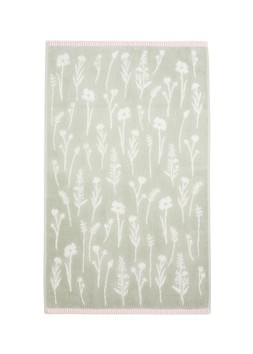 Matalan Green Floral Towel £6