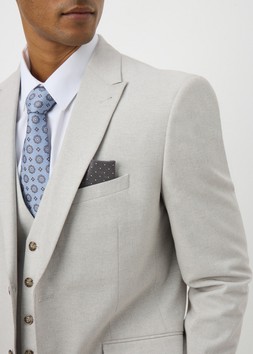 Matalan Taylor & Wright Carlo Italian Stone Tailored Suit