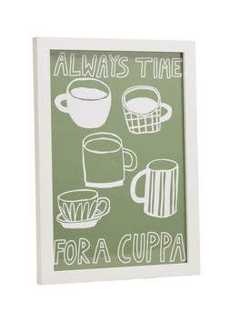 Matalan Time For A Cuppa Wall Art £7