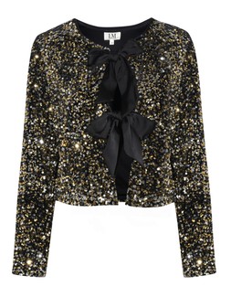 Matalan x LM Vicky Pattison Gold Bolero Seq Top £35
