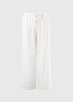 LINEN WIDE LEG WHITE £24