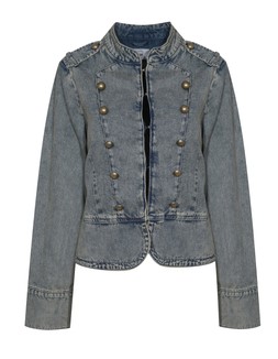 Blue Drummer Style Denim Jacket, £49.99