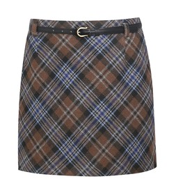 Brown Brushed Check Mini Skirt, £29.99 (934415029)