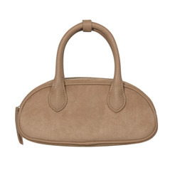 Brown Suedette Bowler Crossbody Bag, New Look, £19.99