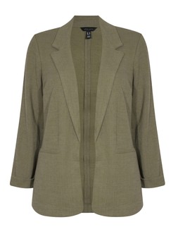 New Look Khaki Textured Jersey Blazer £29.99
