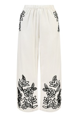 Cream Cornelli Co Ord Trouser