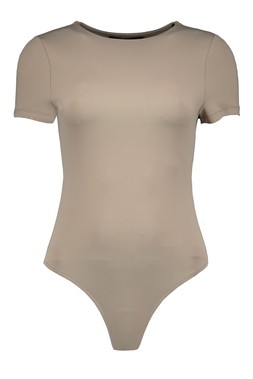 Neutral Slinky Bodysuit