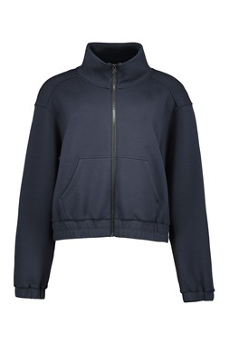 Navy Scuba Zip Thru Top