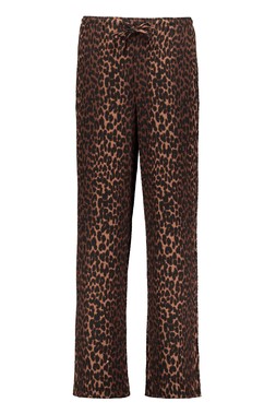 Brown Leopard Trouser