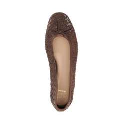 Dune London Heat 79 GBP chocolate woven leather www.dunelondon.com (2)