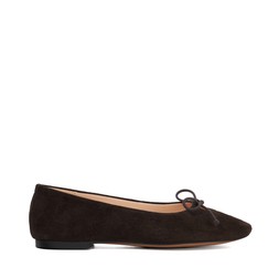 Dune London Hilife 89 GBP chocolate brown suede www.dunelondon.com
