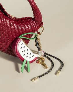 Dune London Juice 49 GBP dragonfruit keycharm www.dunelondon.com campaign shot