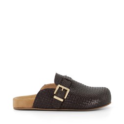 Dune London Glaized 99 GBP Brown woven leather www.dunelondon.com