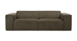 DFS Milani four-seater sofa in olive cord