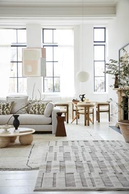 Quiet Luxury - Ted Baker Brompton Three-Seater Sofa in Cream Kensington Boucle