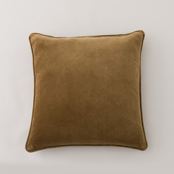 Clara cotton cushion 55x55 Pecan £22