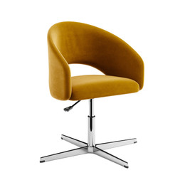 30966756 Fergie Velvet Office Chair £149