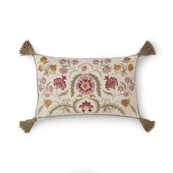 30967453 Churchgate Dadlington Floral Embroidery Cushion £28