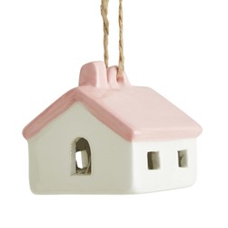 30984154 Light Up Kitschmas House Hanging Decoration £3.50