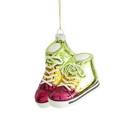 30984498 Glass Trainers Hanging Decoration £4