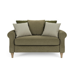Millie Chenille Scatter Love Seat Herb £499