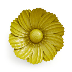 Sophie Robinson Yellow Daisy Wall Art £18