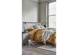 Furniture Village - Atlantic Double Bed Frame, &pound;449, Atlanic 3 Drawer Bedside Table, &pound;149