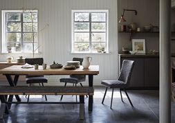 Furniture Village - Earth Dining Table, 2 Dining Chairs, Large Dining Bench, &pound;1295