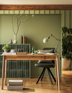 Furniture Village Madrid Desk - £399, Mars Faux Leather Dinin