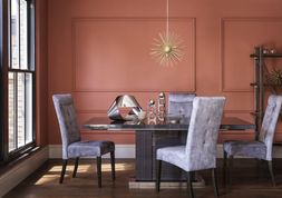 Furniture Village - St Moritz Extending Table, 4 Faux Leather Chairs, &pound;2,695