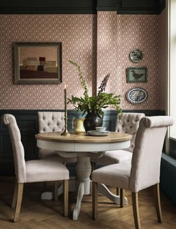 Furniture Village - Hamilton Round Dining Table And Chairs, &pound;1299