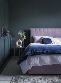Furniture Village - Hypnos Bespoke Finesse King Size Divan, &pound;1549, Torrance Lamp Table, &pound;169