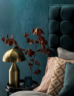Furniture Village Alba Copper Table Lamp