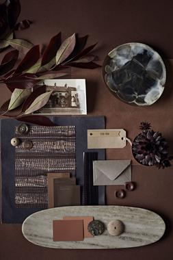 Brown Is The New Black Flat Lay