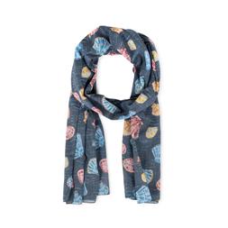 National Trust Shell Searching organic cotton scarf