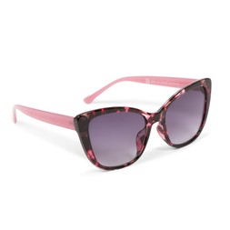Recycled plastic sunglasses cat-eye, pink