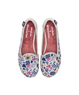 Moshulu x National Trust ballerina slipper, Fulmer, White Wembury