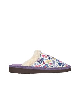Moshulu x National Trust mule slipper, Guillemot, White Wembury