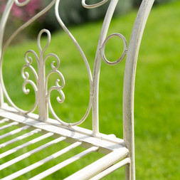 Long Seat Bench Cream