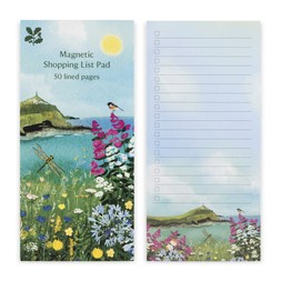 Wildflower Way Magnetic Notepad by Jaqueline Wild £5