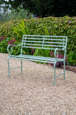 Bench Slatted Sage £200
