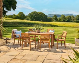 Cotswold Acacia Wood Rectangular Dining Table £499.00