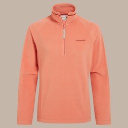 National Trust Miska Half Zip in Spiced Apricot £45.00