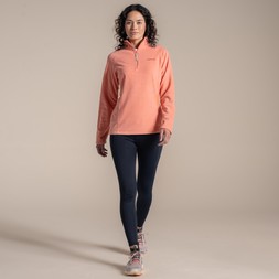 National Trust Miska Half Zip in Spiced Apricot £45.00